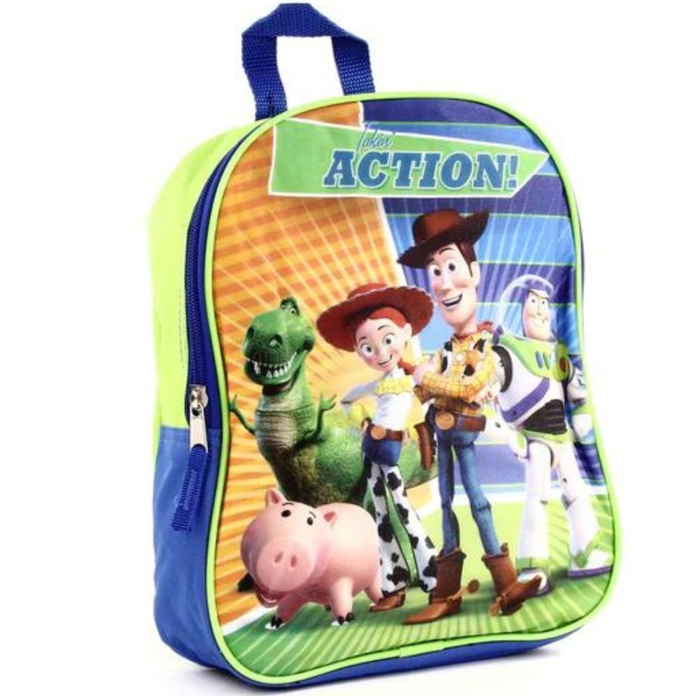 Disney Toy Story Backpack Mini Child 18M+ Green Blue Boys Girl
